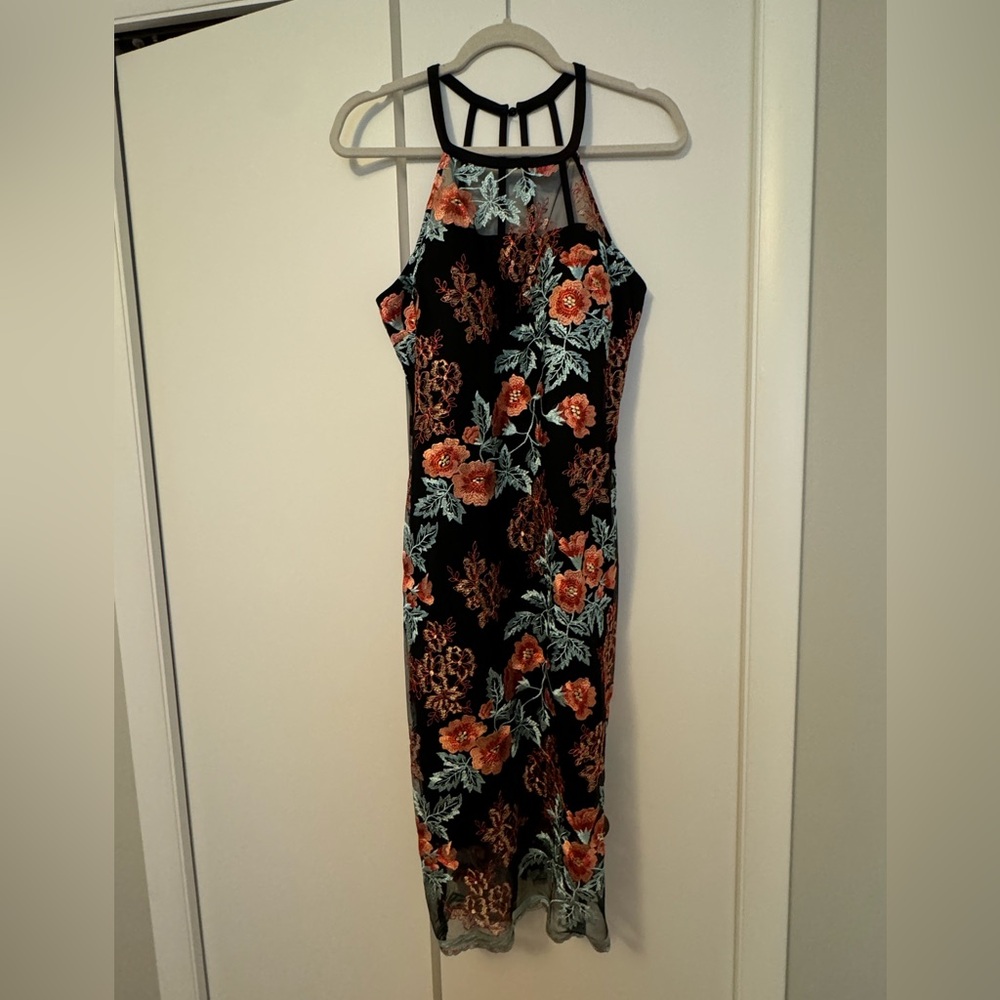 Guess midi floral dress